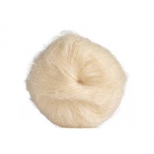 Mohair Para Pelo De Mu eca Blanco Liso Mohair Para Pelo De Mu eca Blanco Liso