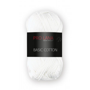 Pro Lana Basic Cotton 01 blanco