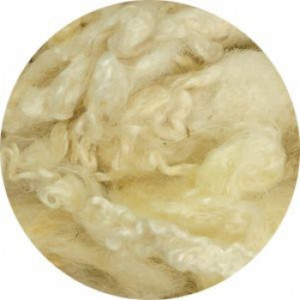 Mechones de lana leicester